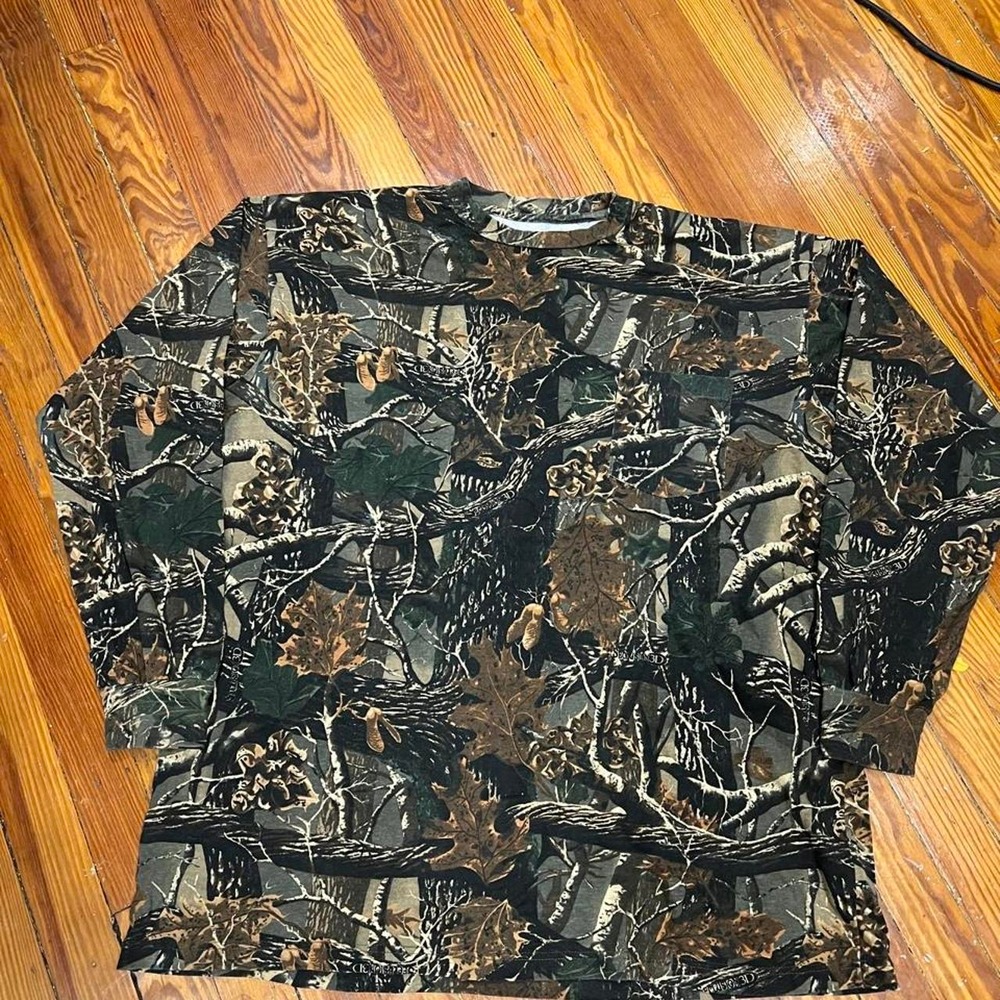 2010s Real Tree Camo Pocket Shirt size XXL
